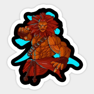 Akuma Street Fighter Sticker